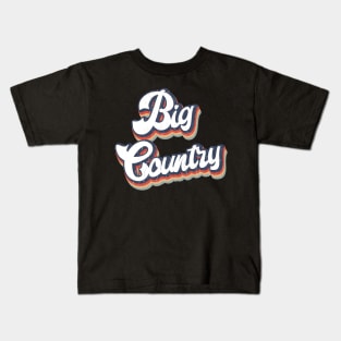 KakeanKerjoOffisial Vintage ColorBig Country Kids T-Shirt